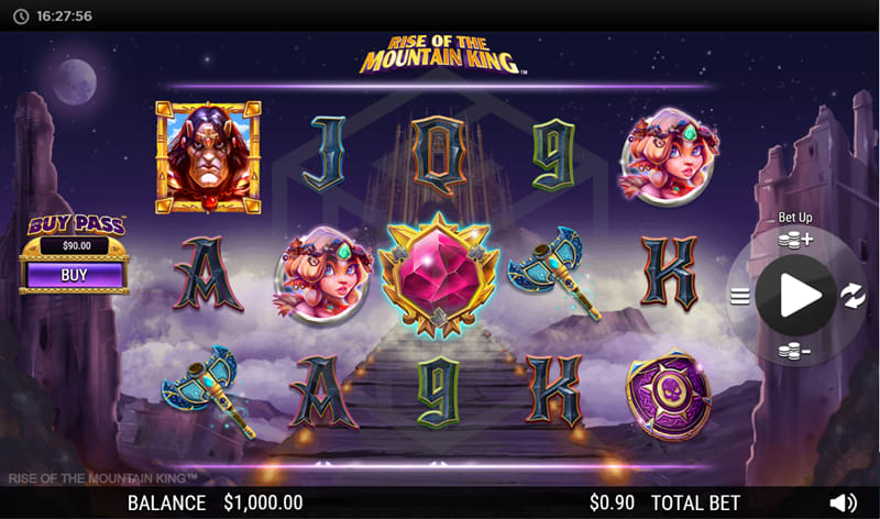 Rise Of The Mountain King Slot