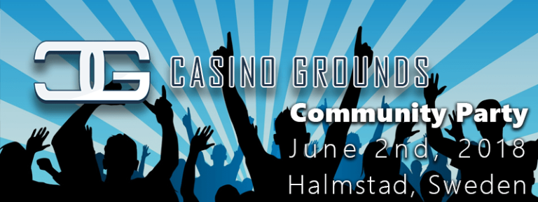CasinoGrounds Community Party June 2nd 2018 - Fun Games and Big Prizes