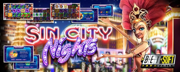 New Slot: Sin City Nights (Betsoft Games)