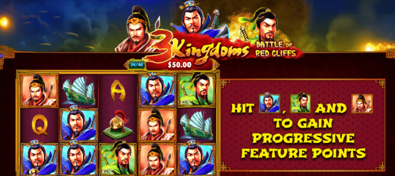 3 Kingdoms - Battle of Red Cliffs Slot