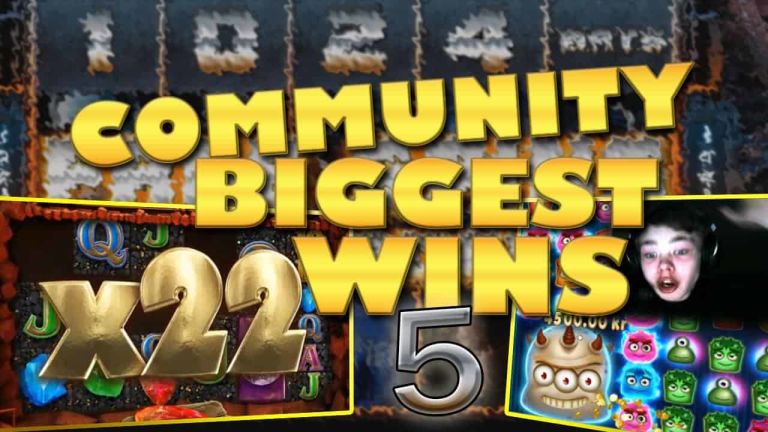 Community Big Wins Slots Compilation Video: #5/2018