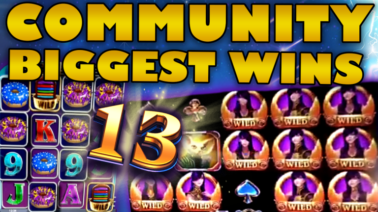 Community Big Wins Slots Compilation Video: #13/2019