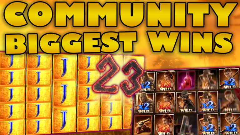 Community Big Wins Slots Compilation Video: #23/2019