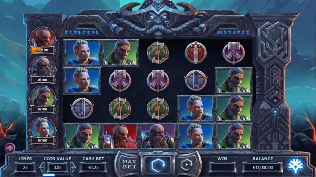 Yggdrasil - Vikings go to Hell - spin - reels - casinogroundsdotcom