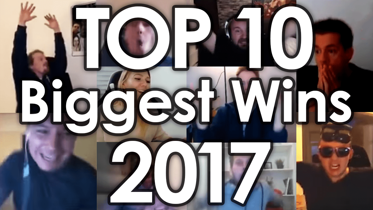 Top 10 Biggest wins 2017 reaching 1 million views