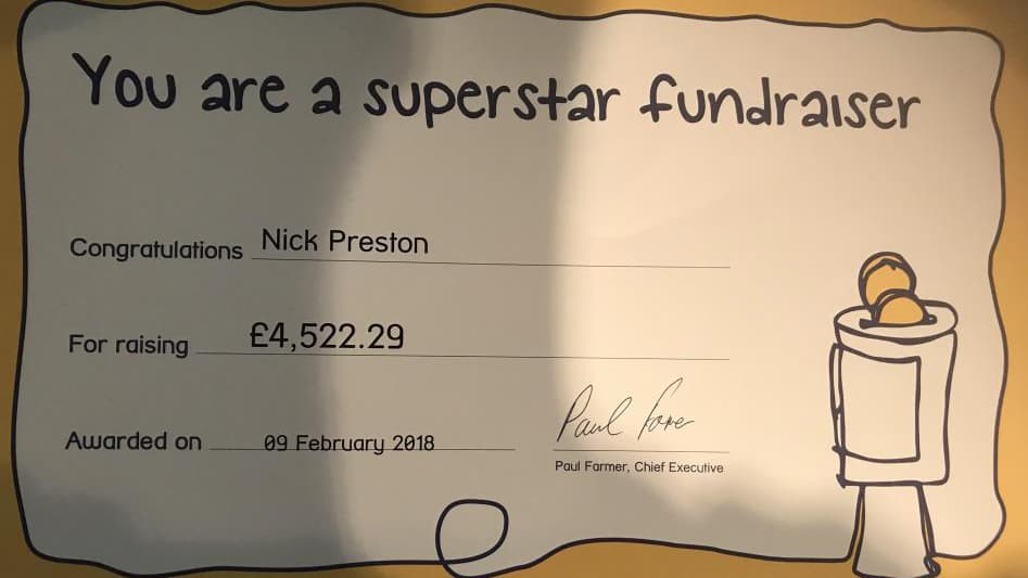 Nickslots fundraiser