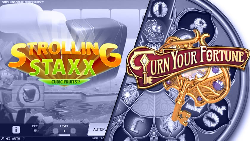 Netent Presents Strolling Staxx and Turn your fortune