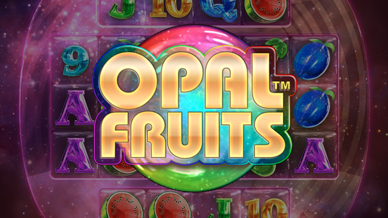 Logo of the Opal Fruits slot by Big Time Gaming