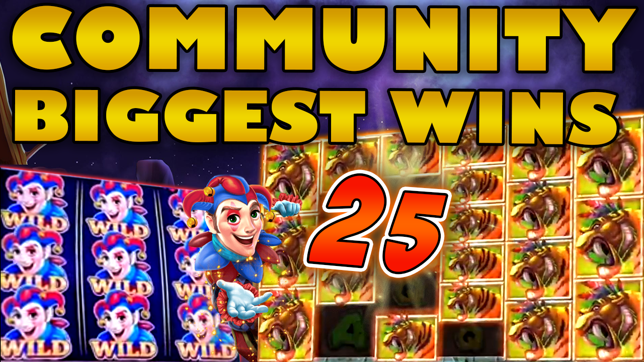 Watch the biggest Casino Streamer Community wins for week 25 2019