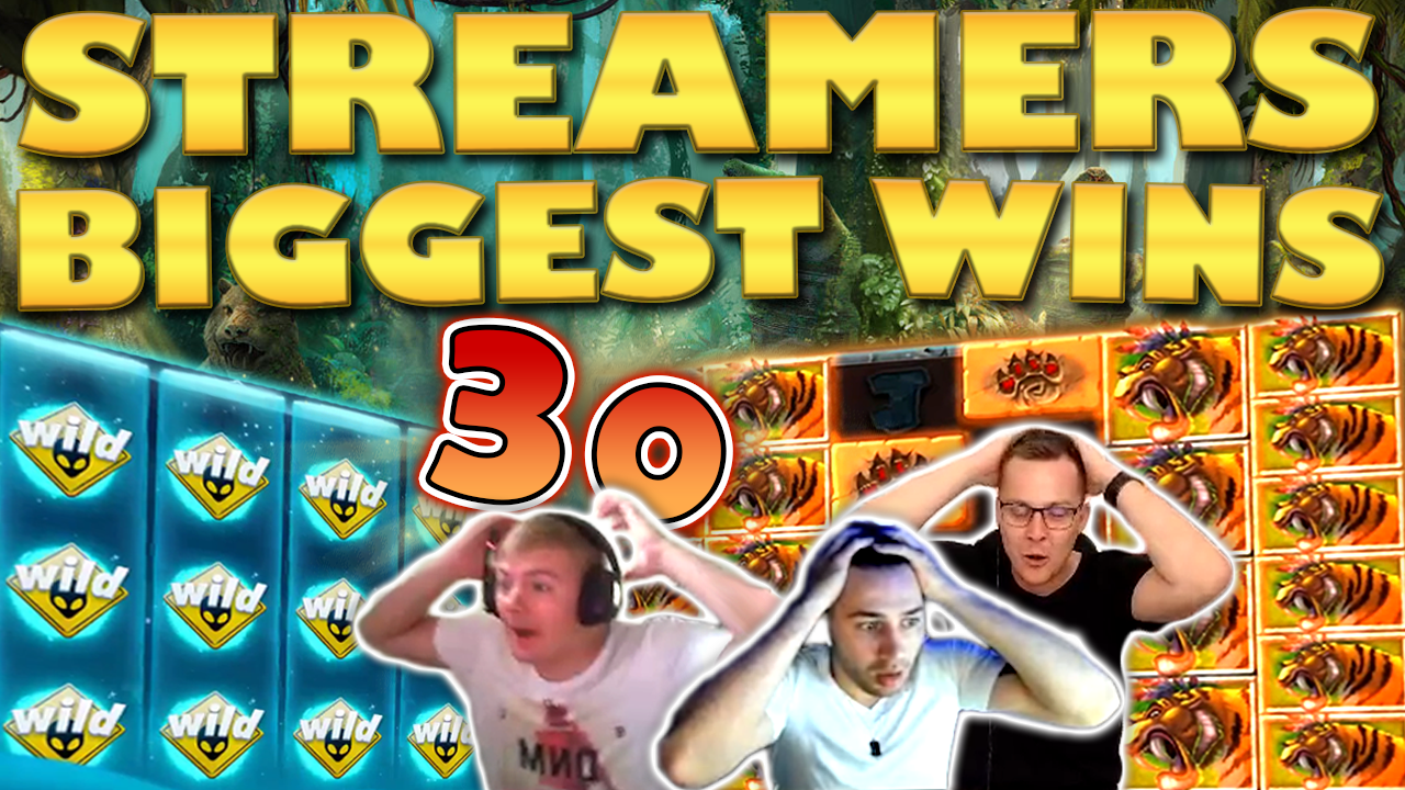 Watch the biggest casino streamer wins for week 30 2019