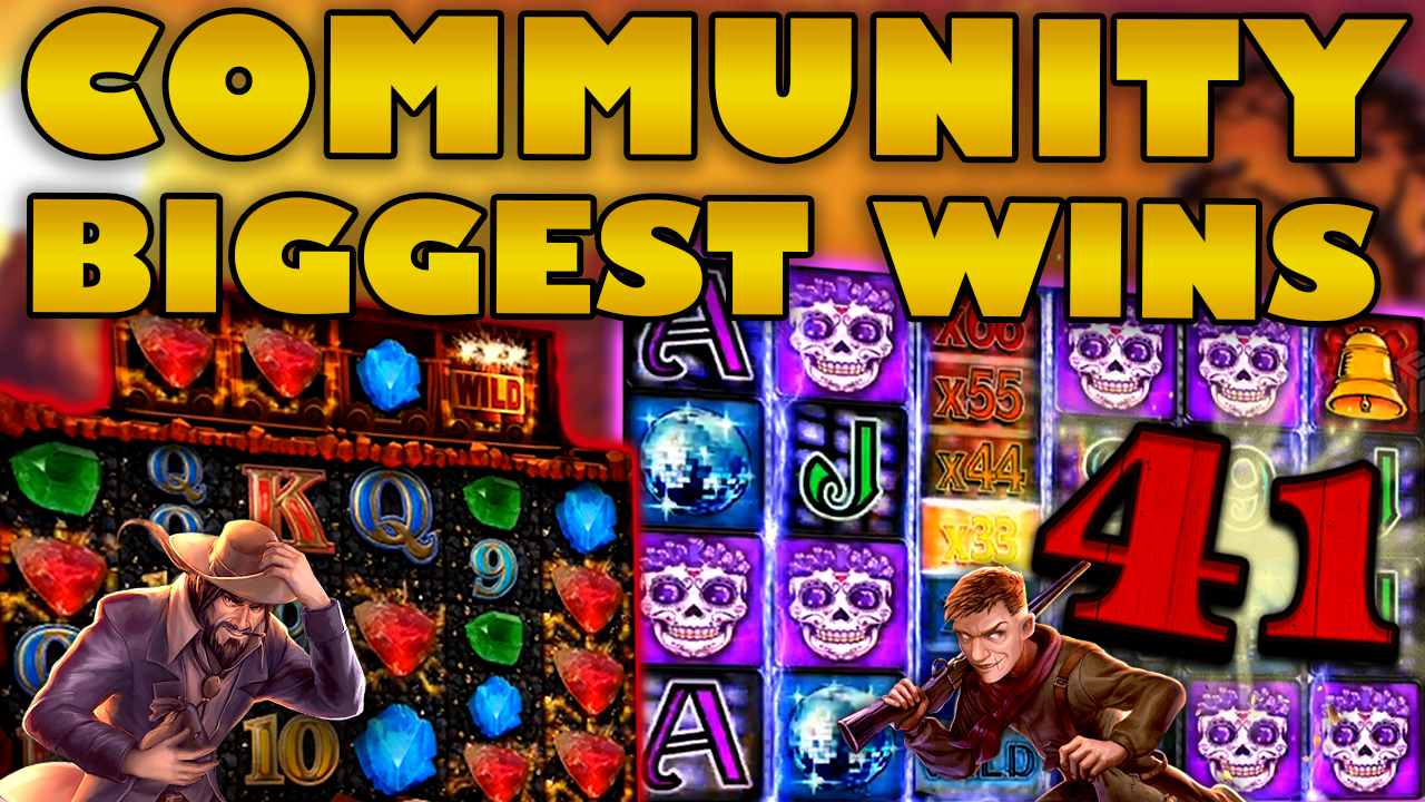Watch the biggest Casino Streamer Community wins for week 41 2019