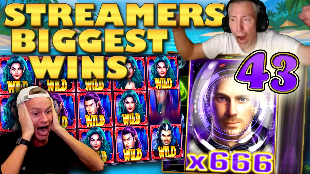 Watch the biggest casino streamer wins for week 43 2019