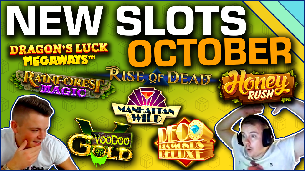 Featured image for the Top new slots of October 2019 article