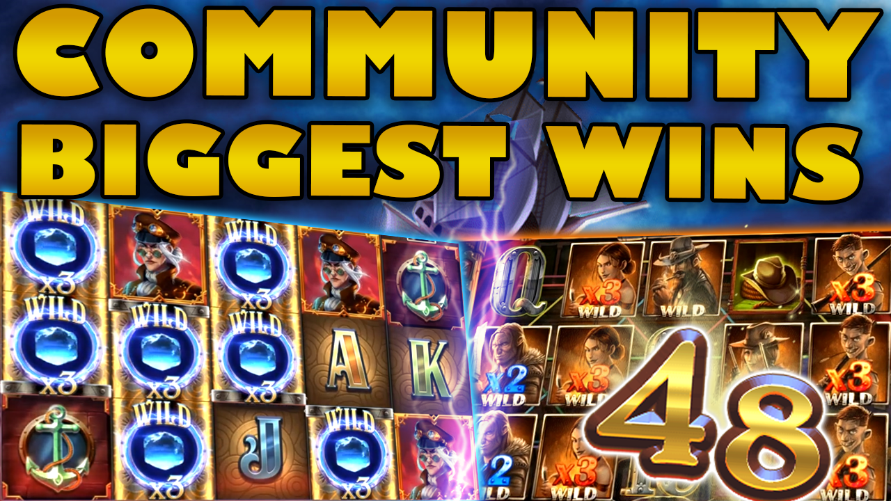 Watch the biggest Casino Streamer Community wins for week 48 2019