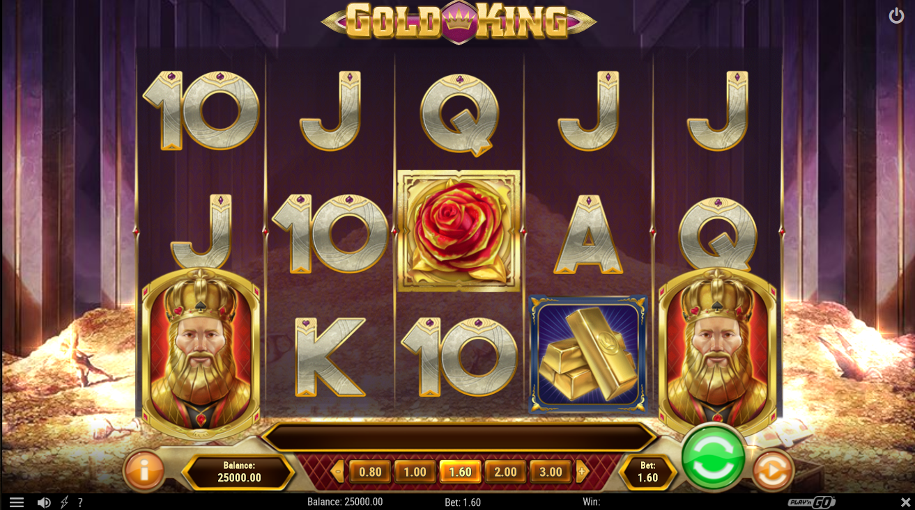 Gold King slot | Play'n GO | Review