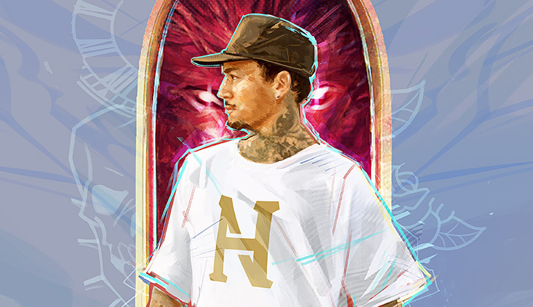 Play'n GO collaborate with Americans Nyjah Huston skateboard champion Logo Image