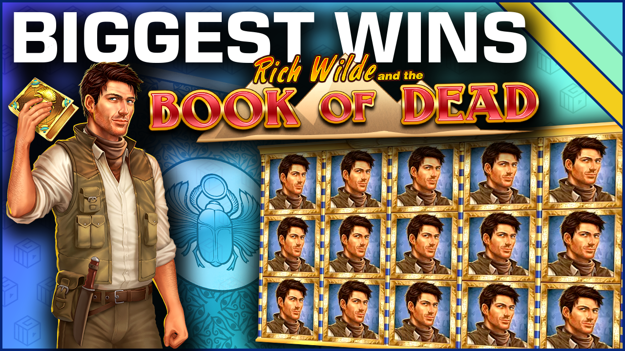 top 10 wins on Book of Dead