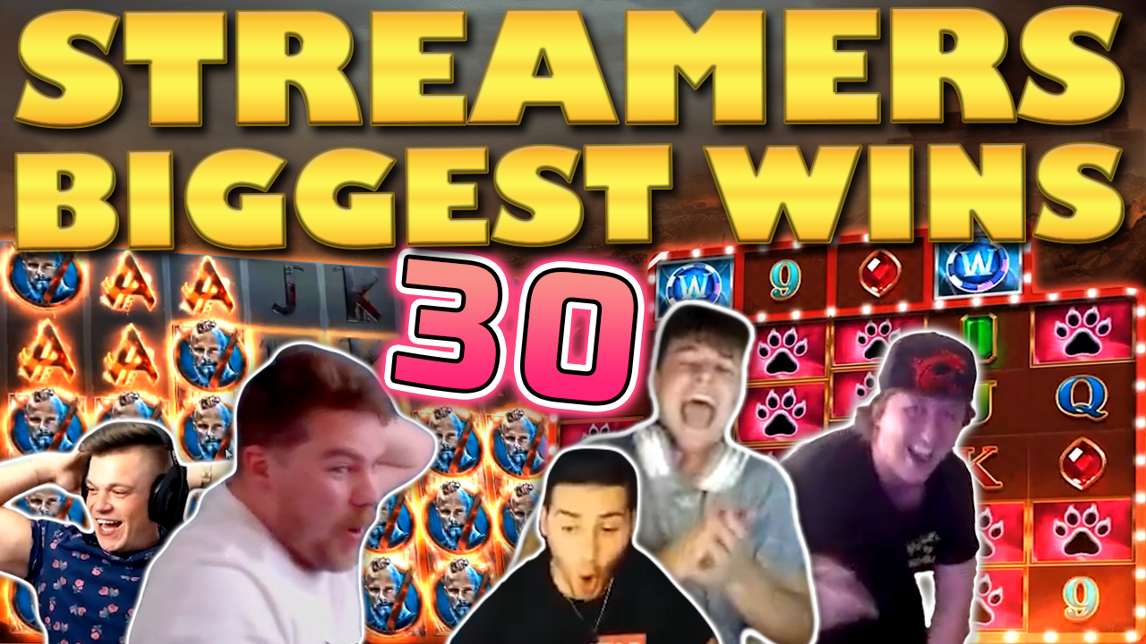 Watch the biggest casino streamer wins for week 30 2020