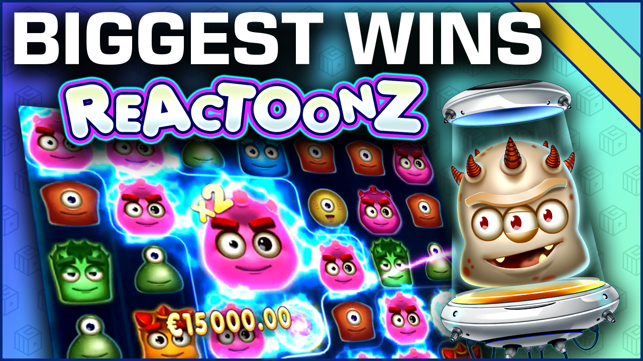 top 10 reactoonz wins