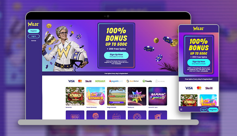 WILDZ CASINO BONUSES visual data 8