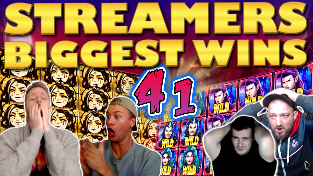 Watch the biggest Casino Streamer Community wins for week 41 2020