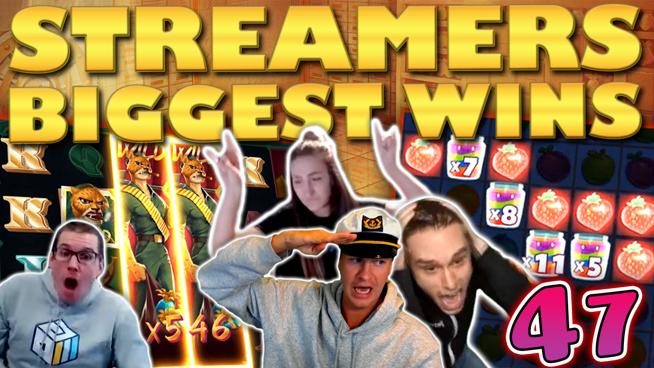 Watch the biggest casino streamer wins for week 47 2020