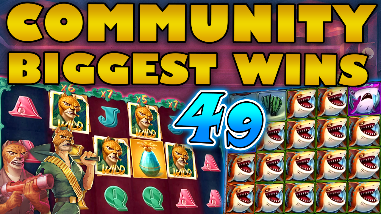 Watch the biggest Casino Streamer Community wins for week 49 2020