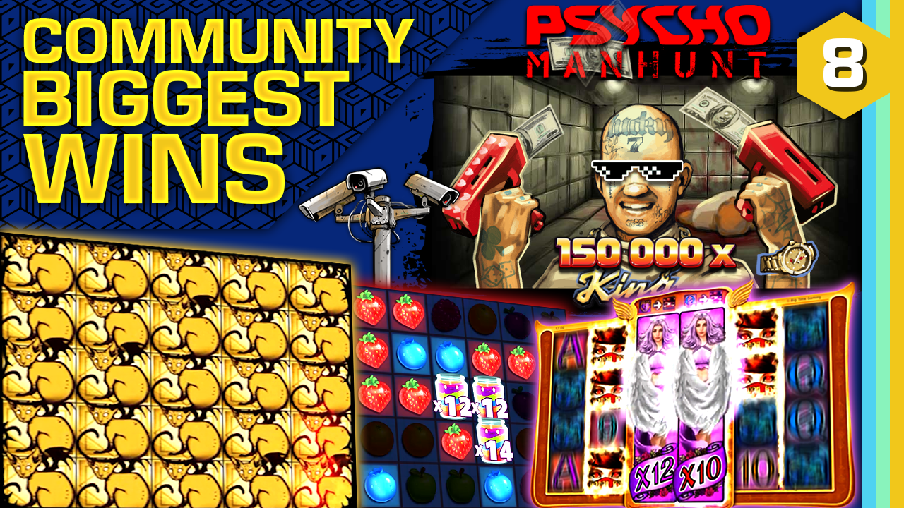 Watch the biggest Casino Streamer Community wins for week 08 2021