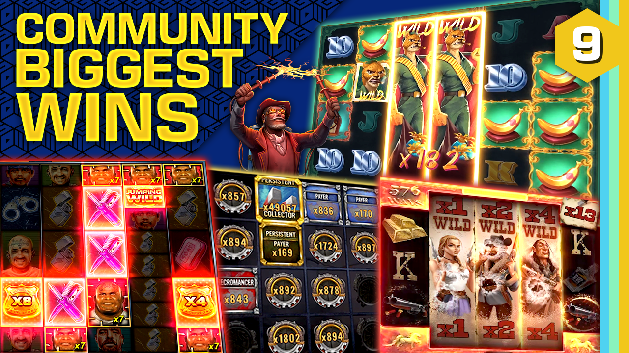 Watch the biggest Casino Streamer Community wins for week 09 2021