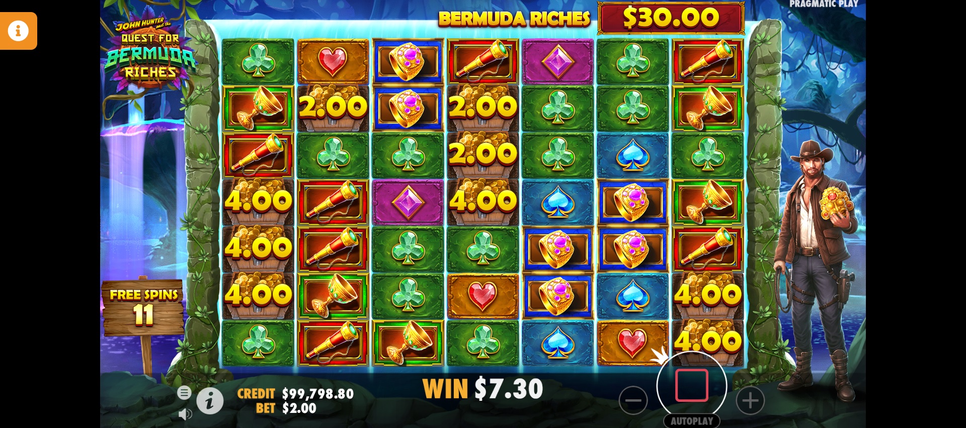 John Hunter and the Quest for Bermuda Riches slot by Pragmatic Play ...