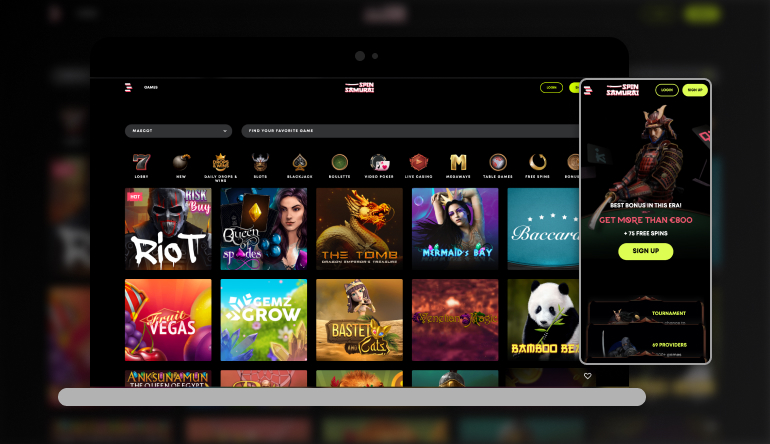 Spin Samurai Casino Review | What we discovered! (Updated)