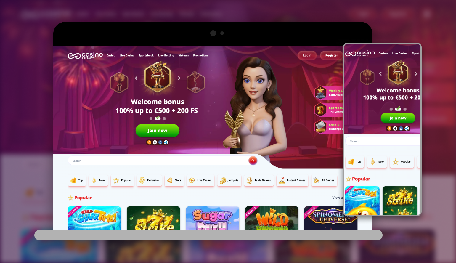 Casinoinfinitypromocode Deal: Casino Infinity Promo Code für Spieler aus Deutschland