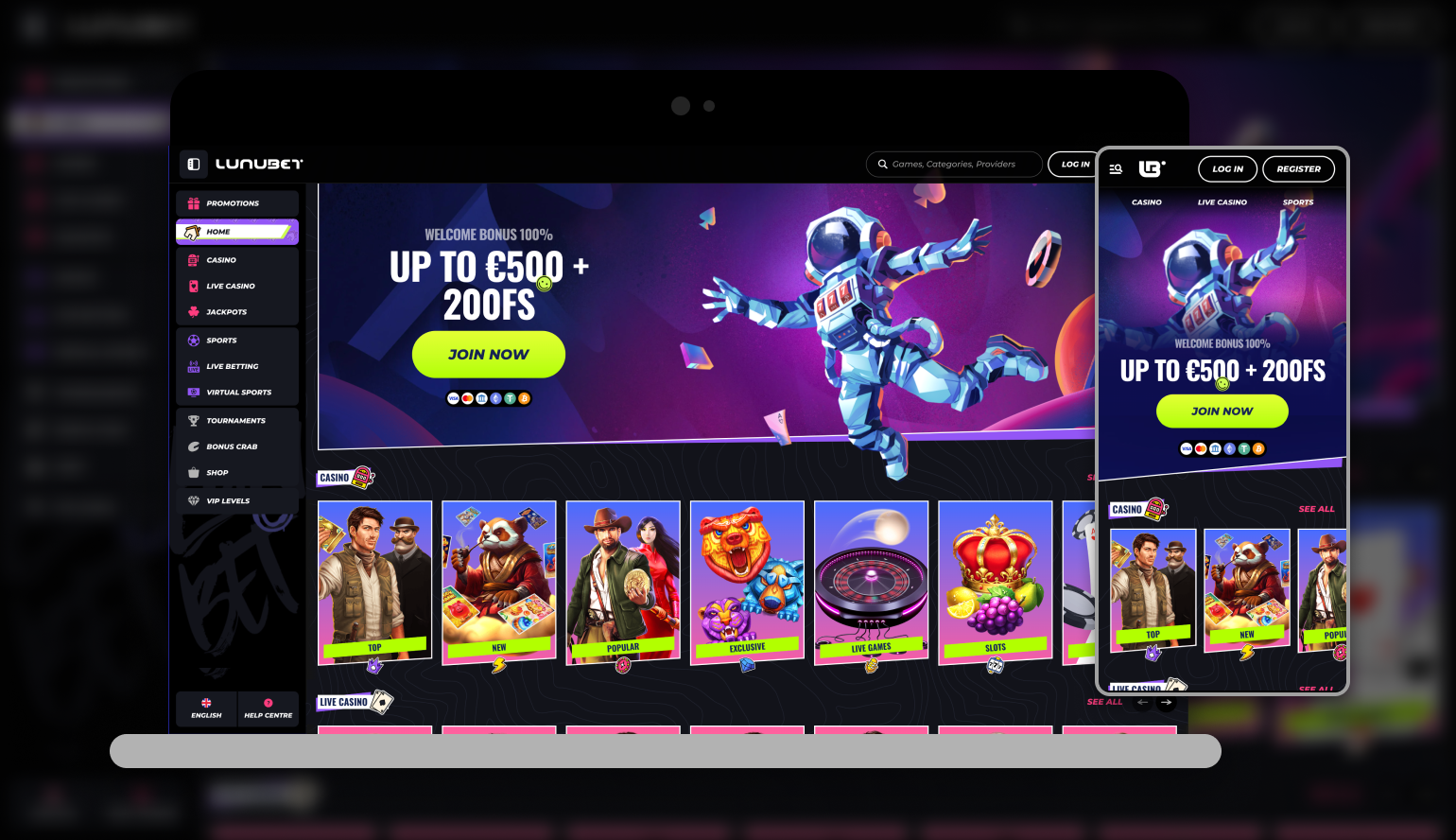 online casino bonus for registration