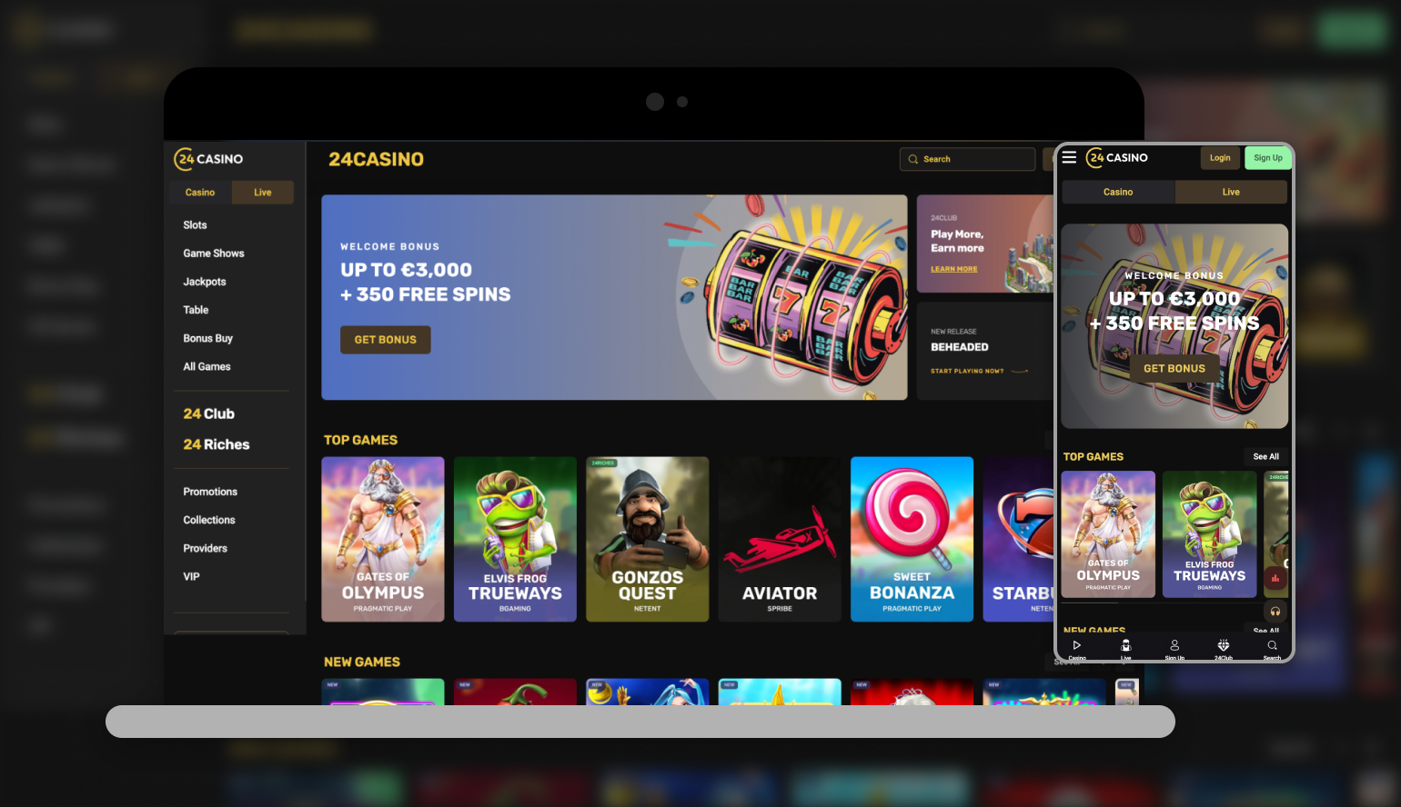 24 Casino High Roller Bonus – Review für Spieler aus Deutschland