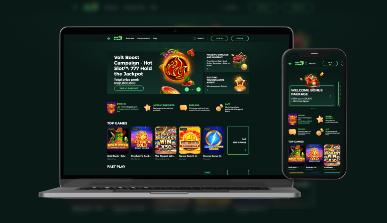 Allstar Casino, recenzja kasyna internetowego w Polsce i poradnik logowania