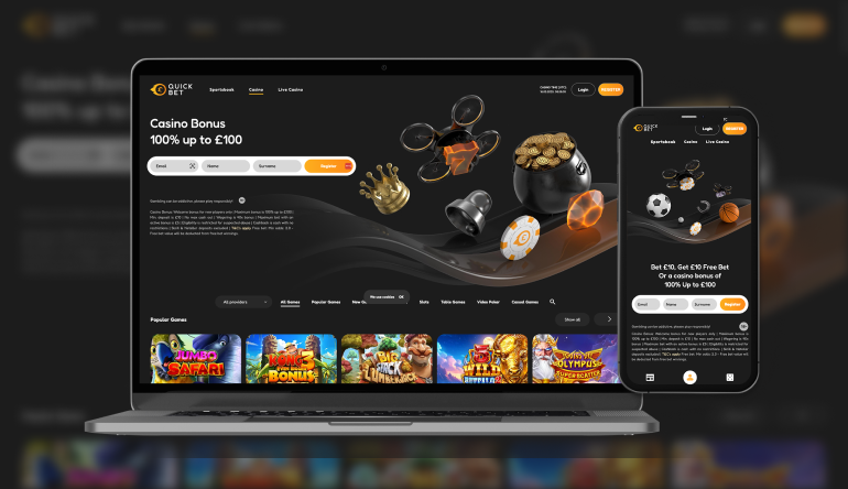reclama Quickbet Casino bono de fin de semana en Spain