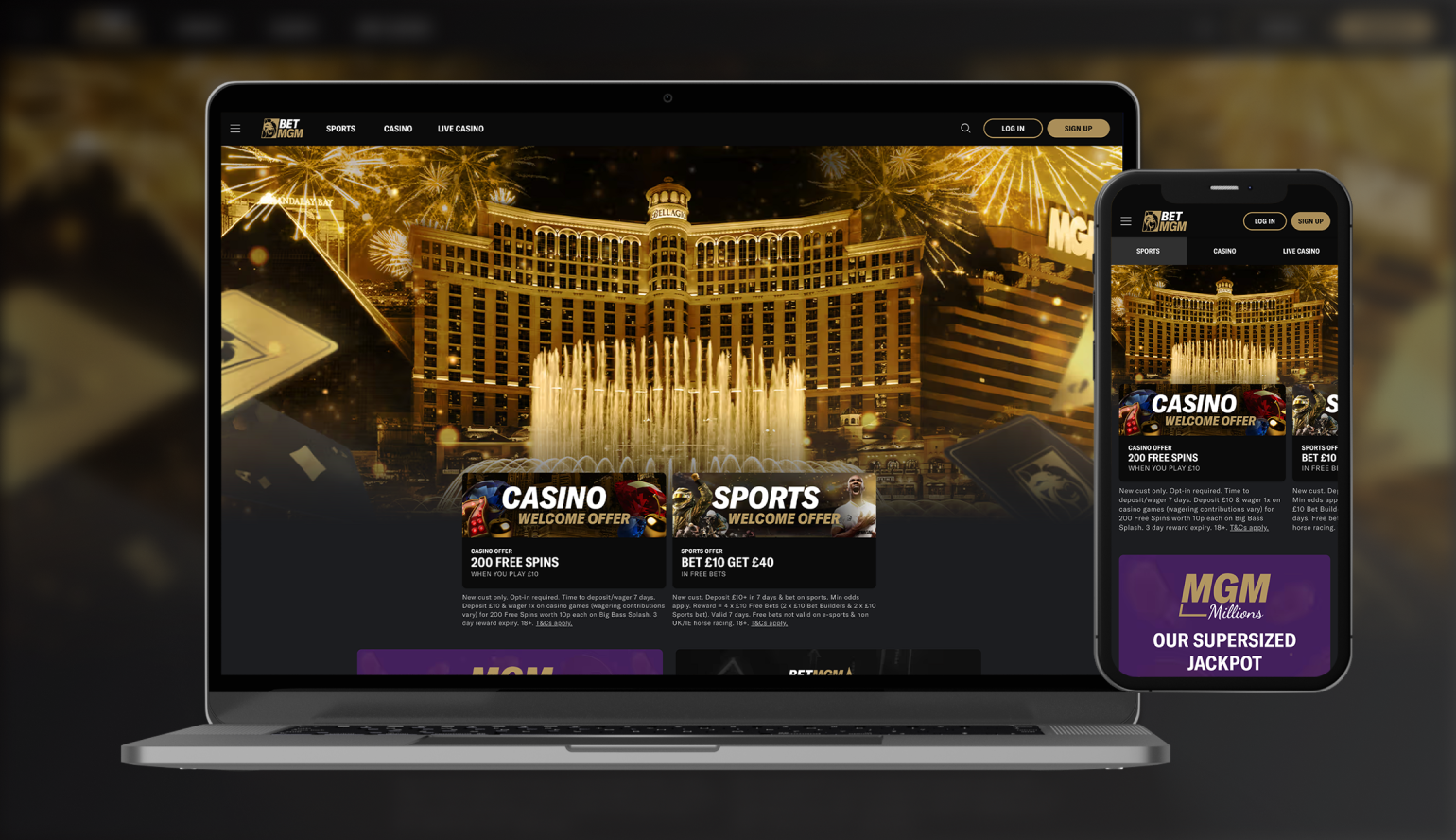 Interfața Casino bet7
