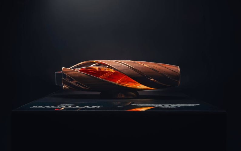 A Unique Decanter Is Born From The Synergistic Partnership Between The Macallan and Bently