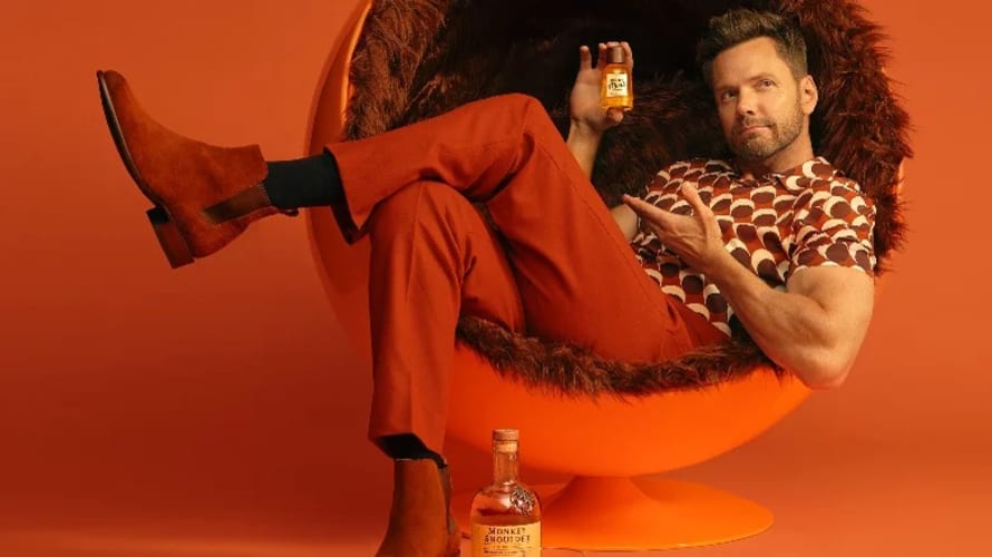 Joel McHale Monkey Shoulder Fragrance