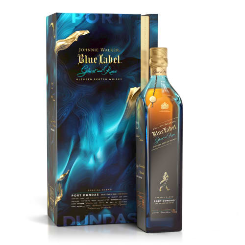 Johnnie Walker Blue Label Ghost and Rare Port Dundas