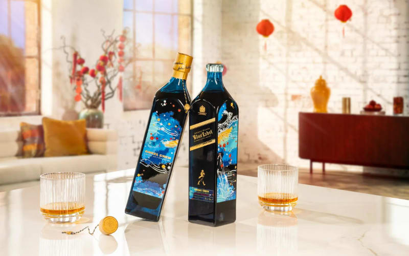 Angel Chen Johnnie Walker Collaboration For A Limited Edition Lunar New Year Bottle