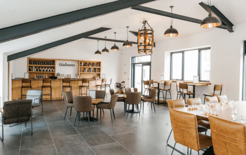 GlenAllachie Distillery Undergoes a 600K Upgrade Converting a Workshop into a Whisky Bar