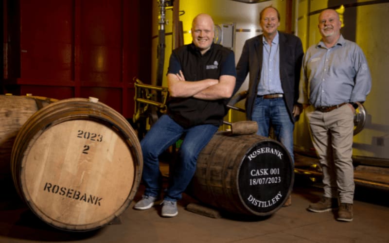 Rosebank Distillery Resumes Production After 30 Years