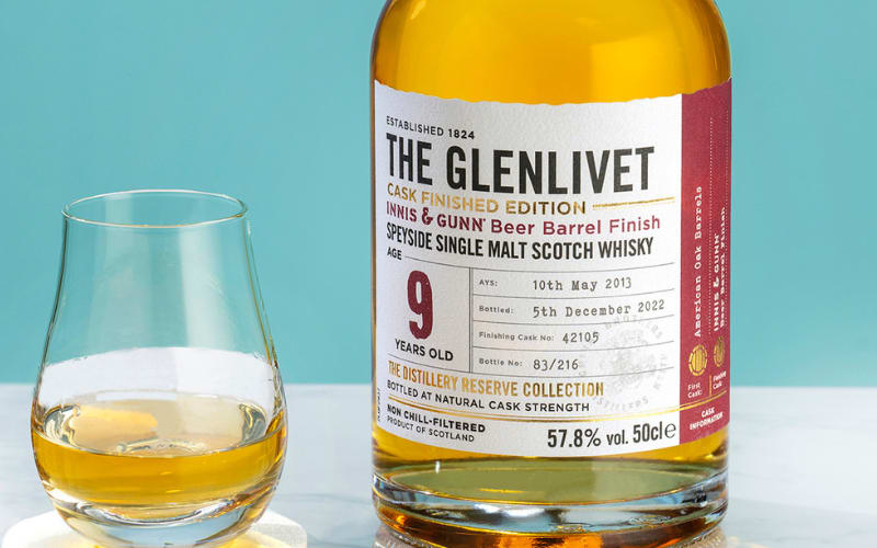 The Glenlivet Introduces Innis Gunn Beer Cask Whisky