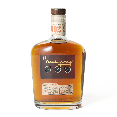 Signature Edition of Hemingway Rye Whiskey