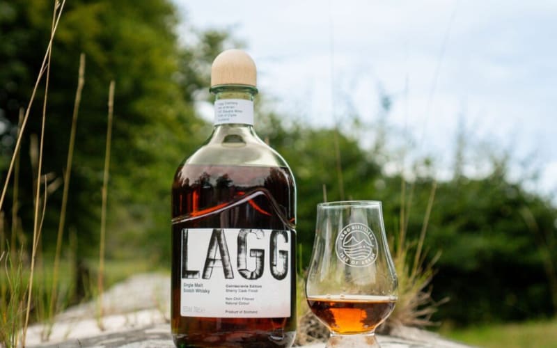 Lagg Distillery Unveils Lagg Single Malt Corriecravie Edition The Second Installment of Their Core Range