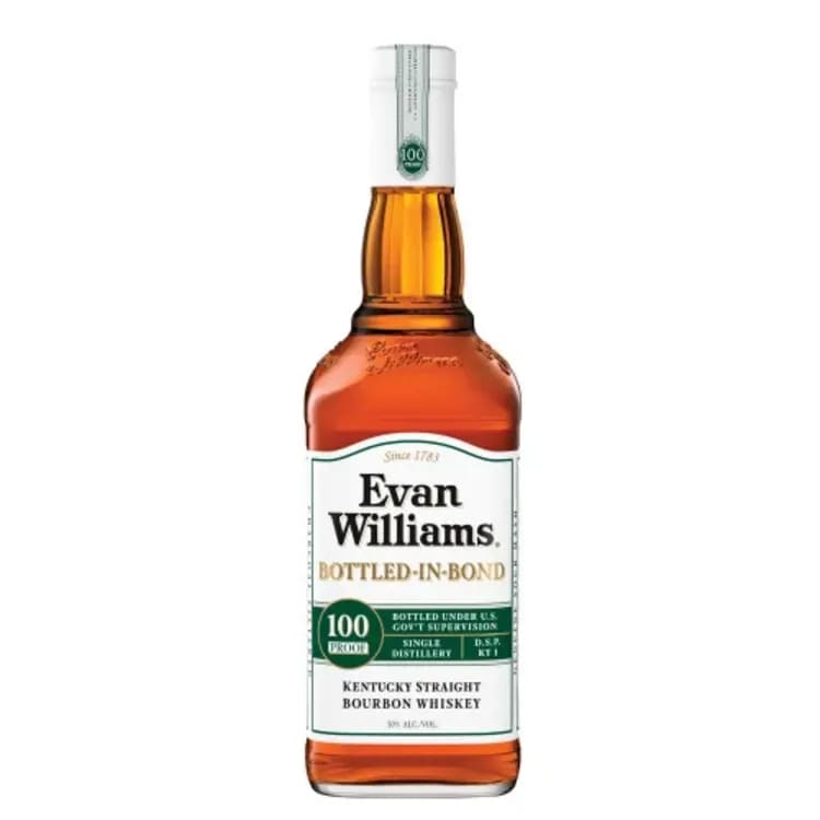 Evan Williams Bottled In Bond Kentucky Straight Bourbon Whiskey