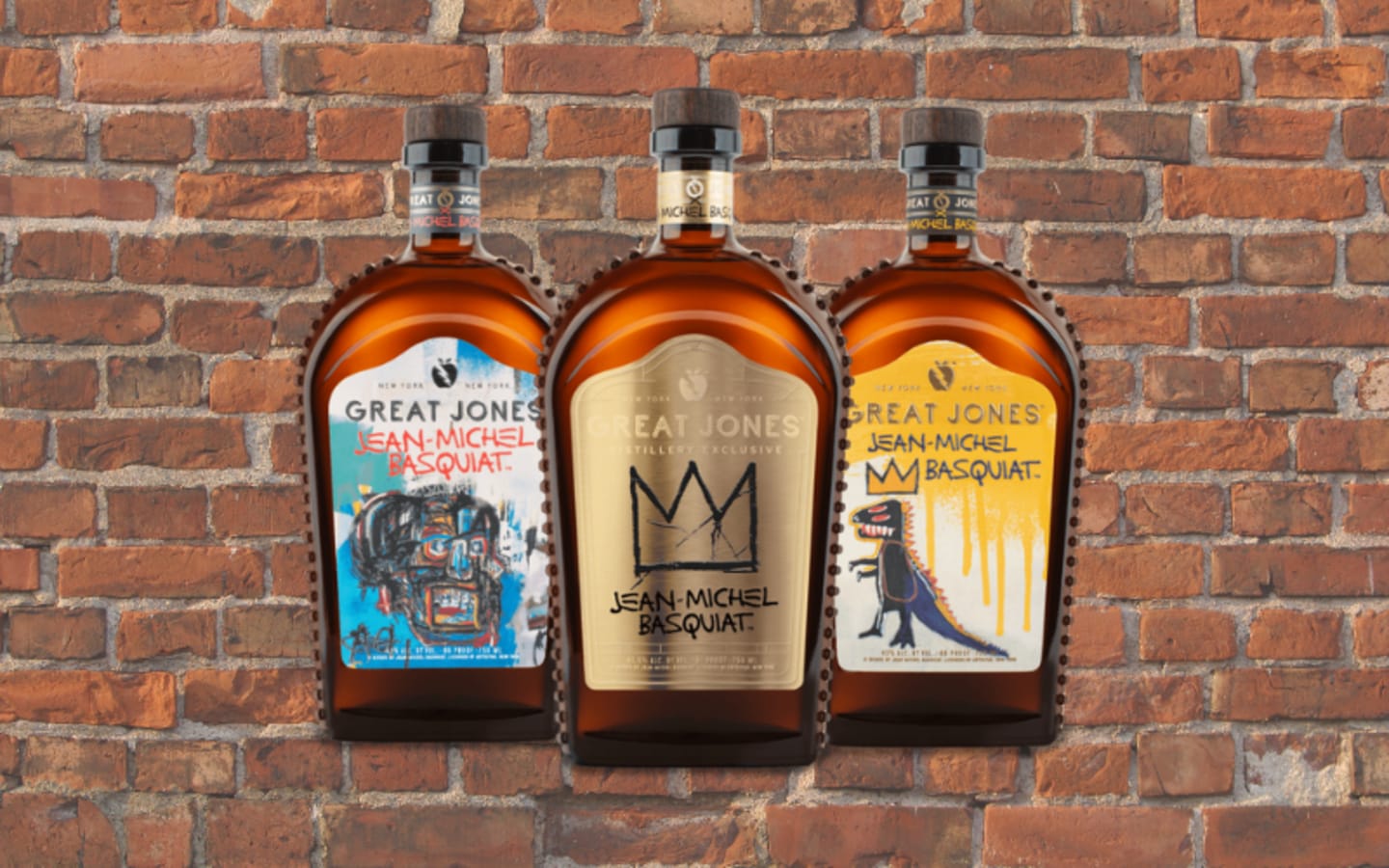 BasquiatInspired Whiskey Great Jones Distilling Co Unveils Artistic Collaboration