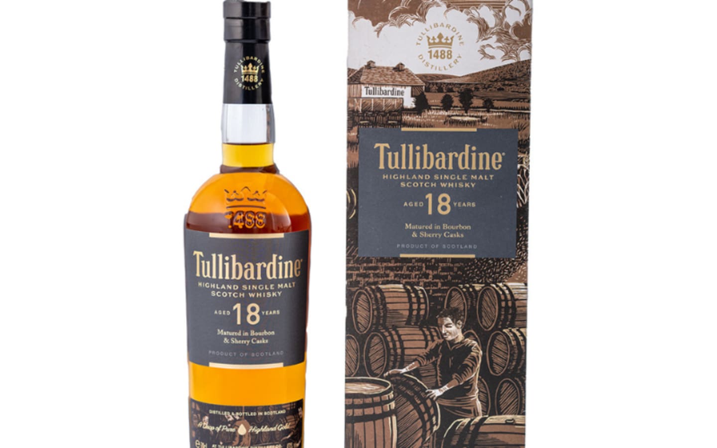 Tullibardine Unveils Exquisite 18YearOld Single Malt in Signature Range