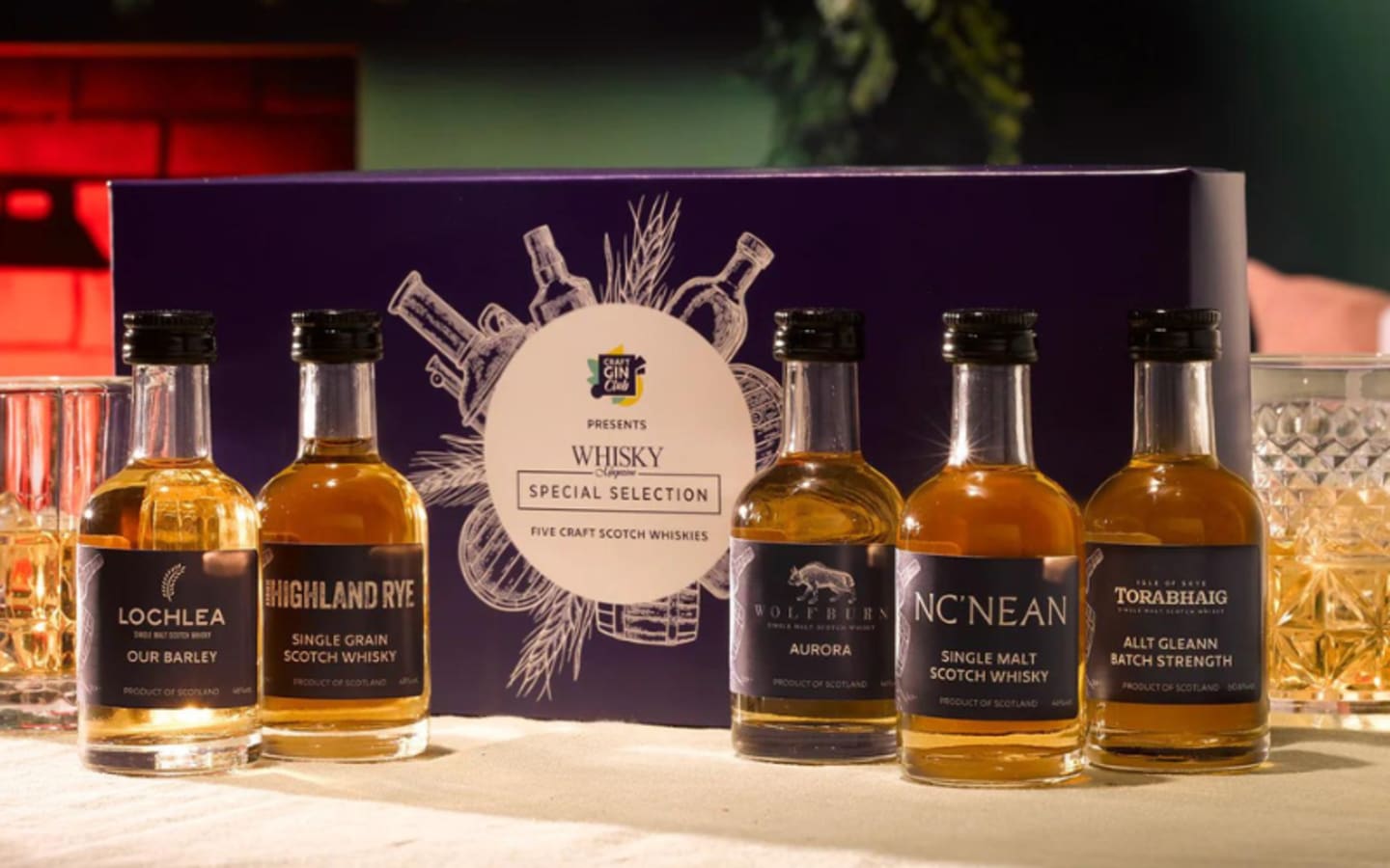 Exclusive Whisky Magazine 25th Anniversary Scotch Tasting Pack